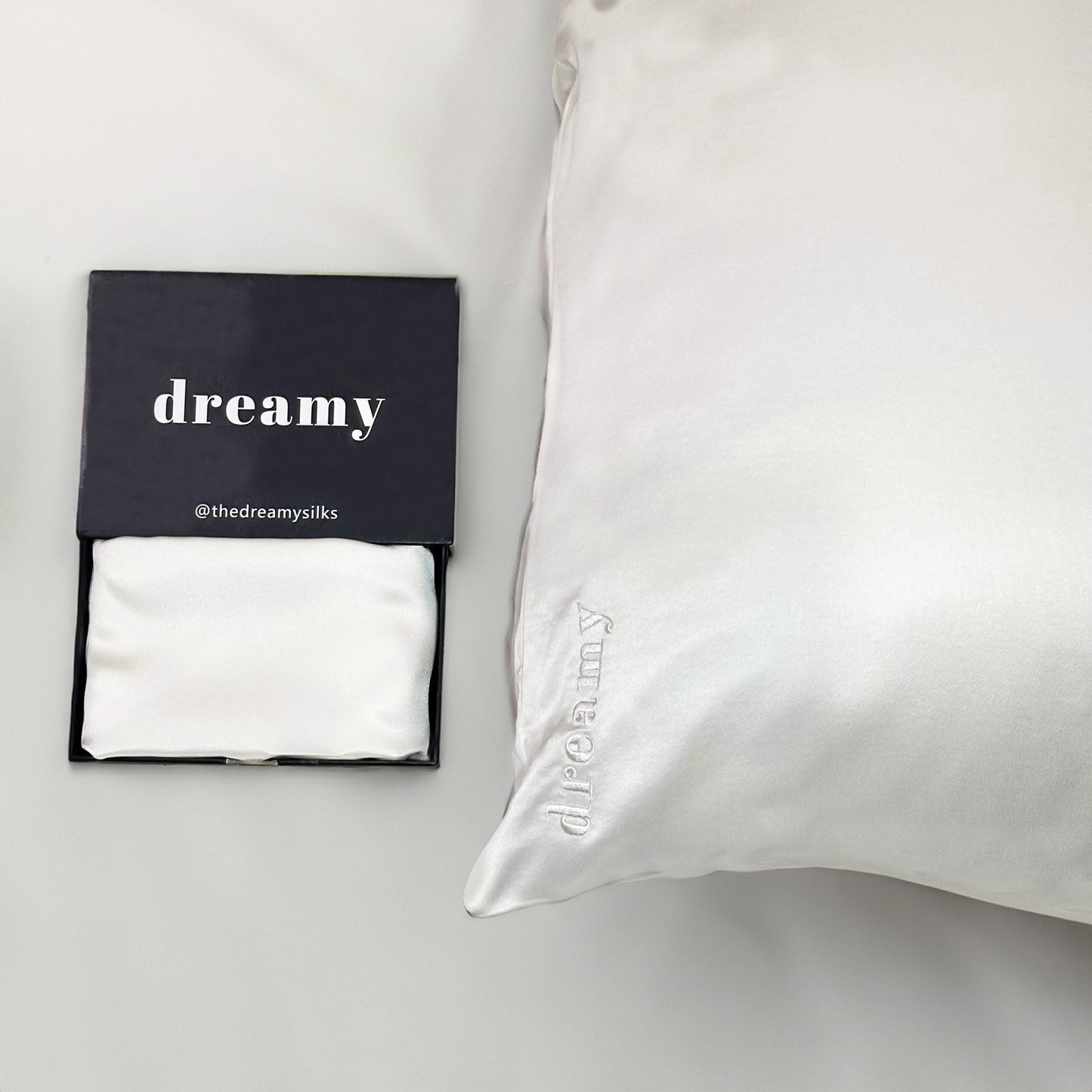 100% Pure 22 Momme Mulberry Silk- The Dreamy Silks Pillowcase